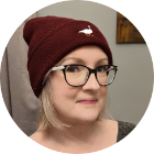 Team photo: Laura, developer